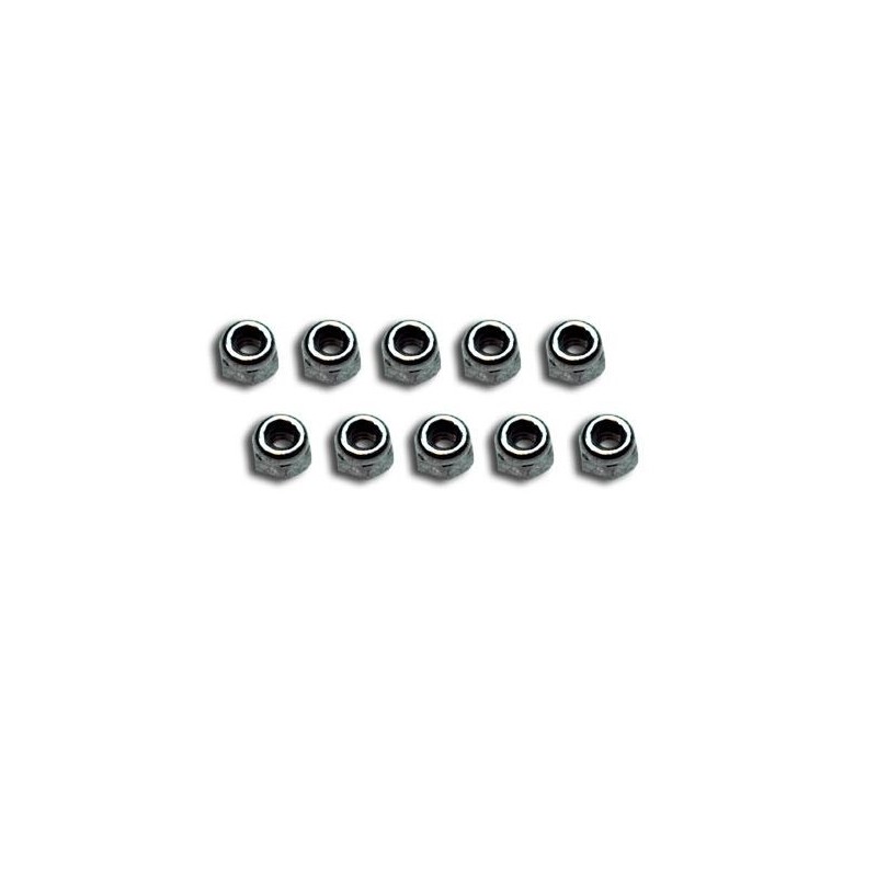 Ecrous Nylstop Inox M4 (10 pièces) A2PRO