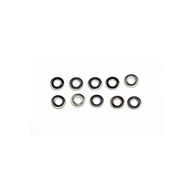 Stainless steel washers M2 DIN125A (10 pieces) A2PRO