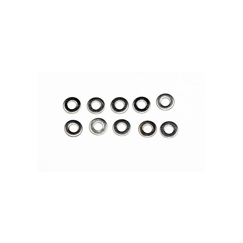 Stainless steel washers M2.5 DIN125A (10 pieces) A2PRO