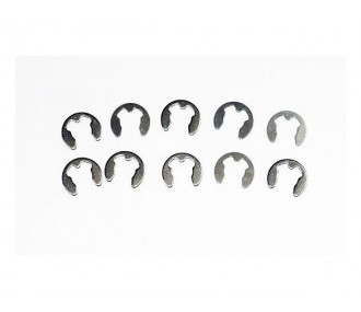 Circlips Acero Inoxidable 1.9mm (10 piezas) A2PRO