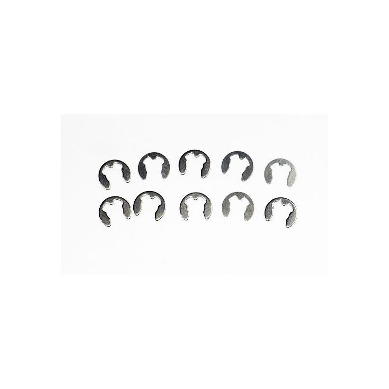 Stainless steel circlips 5mm (10 pieces) A2PRO