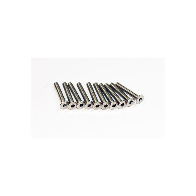 Tornillo BTR TF Acero inoxidable M3x16 (10 piezas) A2PRO