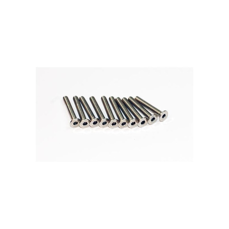 Screw BTR TF Stainless steel M3x30 (10 pieces) A2PRO