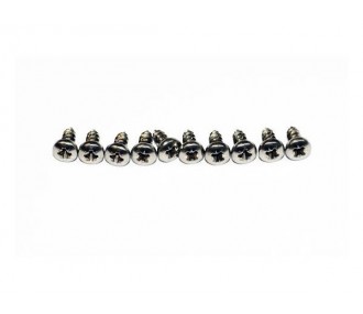 Stainless steel screws with Pozi head M2.2x6.4 (10 pcs) A2PRO