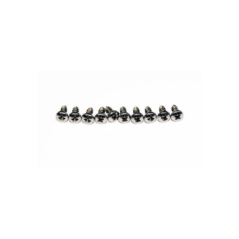 Stainless steel screws with Pozi head M2.2x6.4 (10 pcs) A2PRO