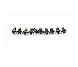 Stainless steel screws with Pozi head M2.2x13 (10 pcs) A2PRO