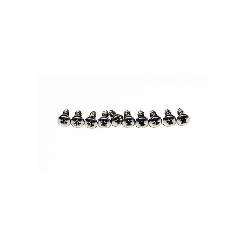 Stainless steel screws with Pozi head M2.2x13 (10 pcs) A2PRO