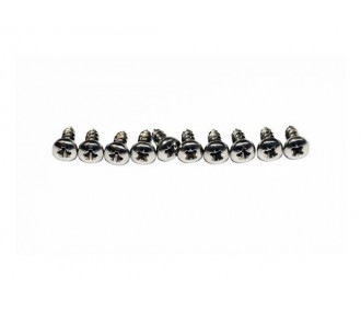 Stainless steel screws with Pozi head M2.2x16 (10 pcs) A2PRO