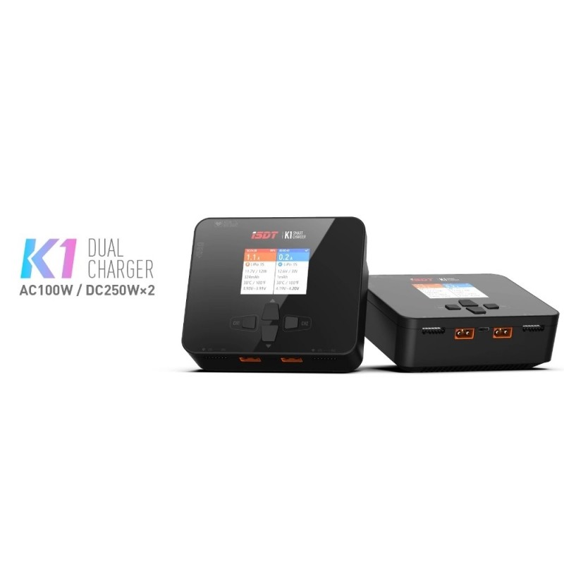 ISDT K1 DUAL AC 100W / DC 250Wx2