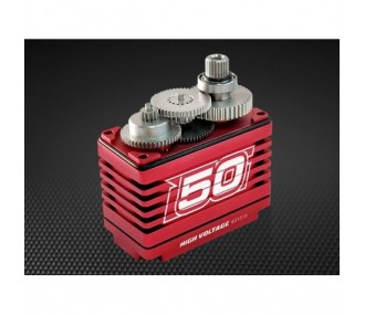 Servo potenza standard hd A-50CHV 50Kg Coreless Alu HV programmabile