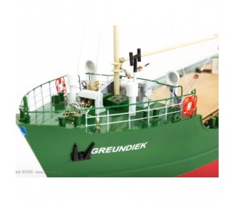 Kit bateau à monter MS Greundiek Küstenmotorschiff Aeronaut 93cm