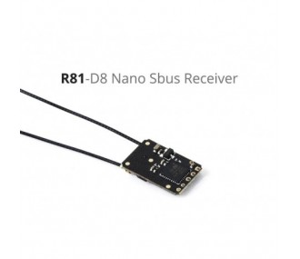 Ricevitore FR-SKY D8 compatibile con 8 canali S-BUS R81