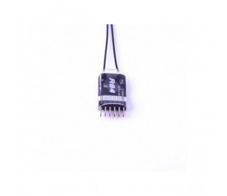 Receptor R84 PWM de 4 canales compatible con FR-SKY D8