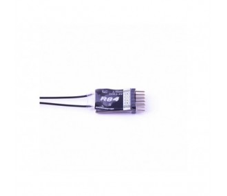 Receptor R84 PWM de 4 canales compatible con FR-SKY D8