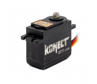 Servo estándar Konect 0711LVMG (55 g, 7,5 kg/cm)