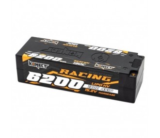 Batería LiPo HV 4S 15.2V 6200mah 130C LOW PROFILE KONECT