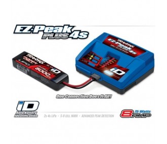 Cargador Traxxas EZ-Peak Plus 4S 8A 75W 2981G