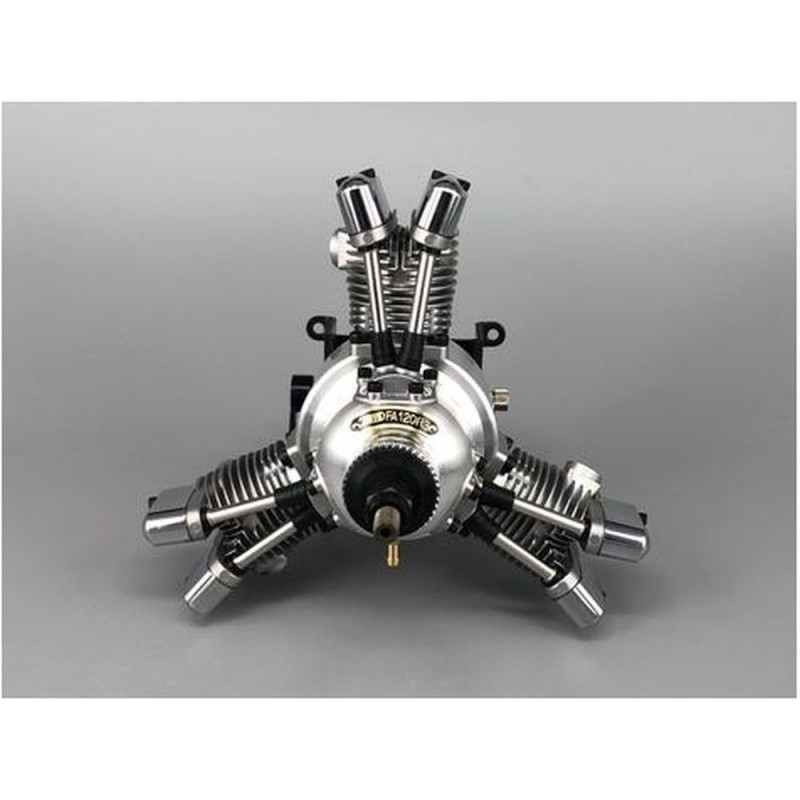 Motor de metanol Saito FA-120R3 de 4 tiempos