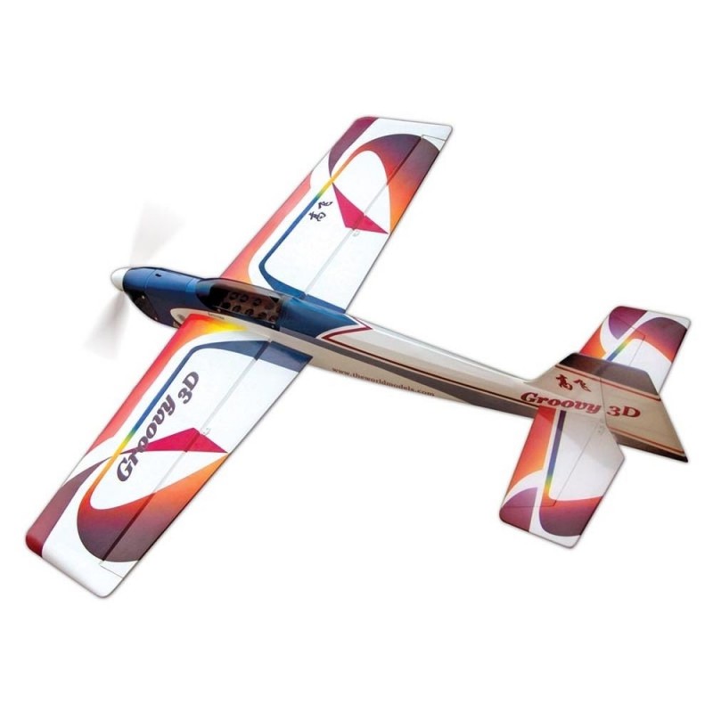 Avion ARF GROOVY 3D 1.00M avec moteur brushless