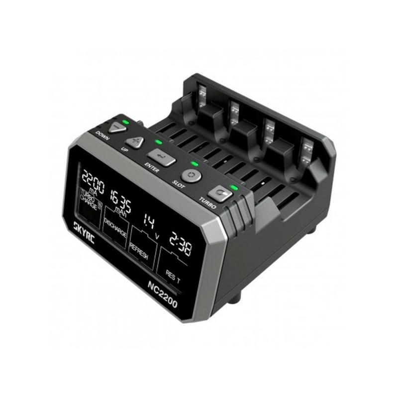 Cargador NC2200 NIMH/NICD AA/AAA 12V/220V Sky-Rc