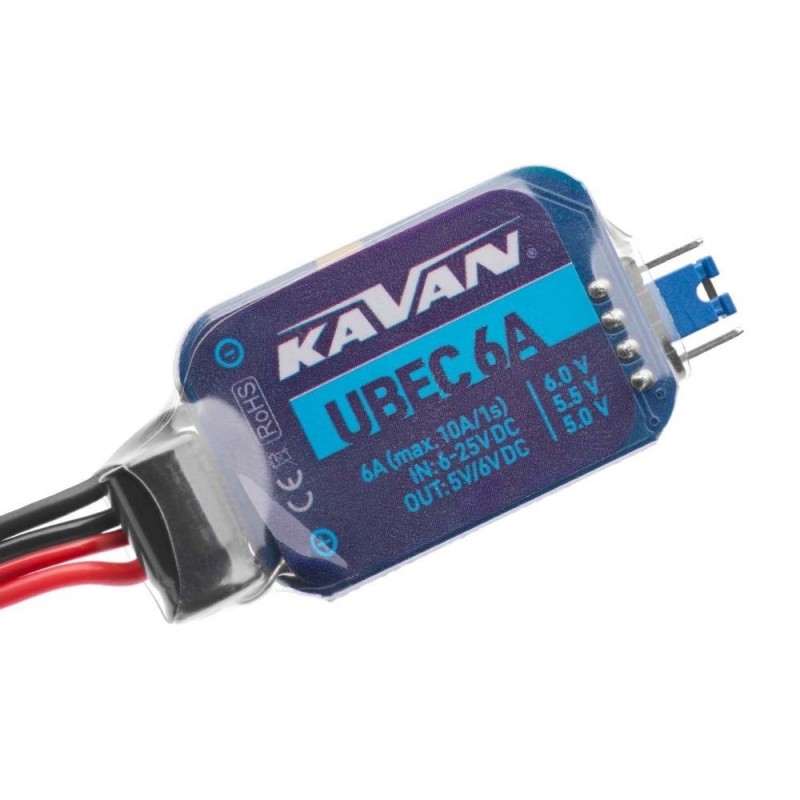 Interruptor Bec 6A - 5V/5.5V/6V - KAVAN