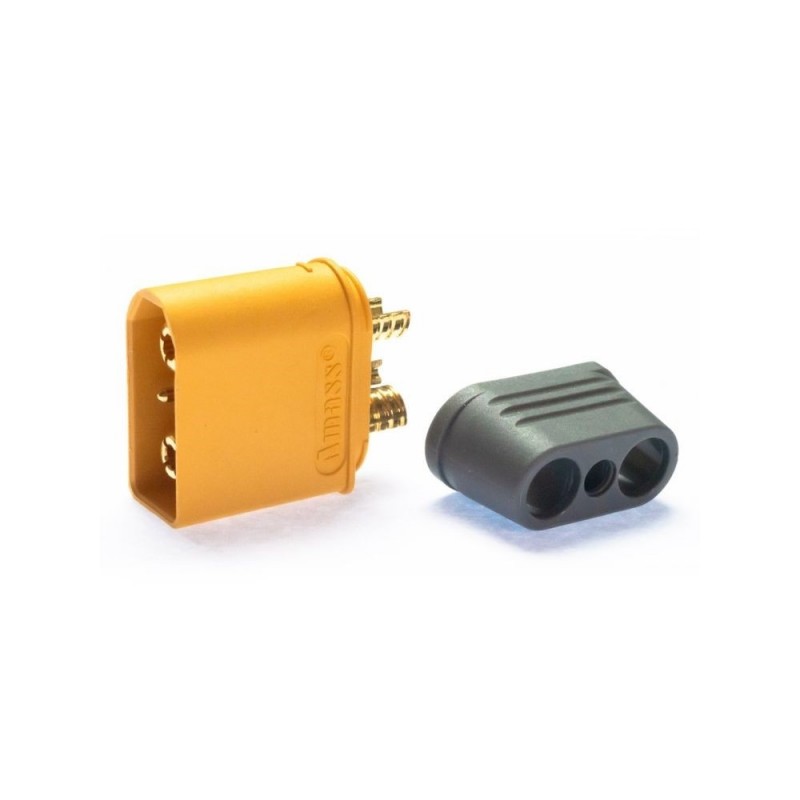 XT90I 2+2 plug with male cap (5pcs)