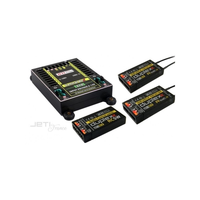 Central BOX 310 + 2x Rsat2 + 1x interruptor RC - Jeti
