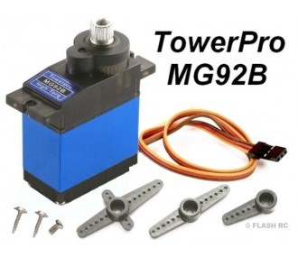 Roboter-Servo MG92B - 360° Rotation - Metall digital Towerpro