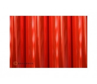 ORACOVER neon red transparent 10m