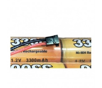 Batterie Tx A2Pro 9.6V AP-3300SC JR type Tx JR