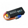 Batterie Dualsky Ultra120, lipo 2S 7,4V 900mAh 120C prise XT60