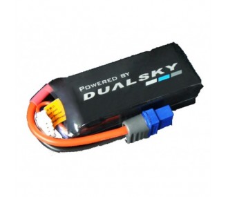 Batterie Dualsky Ultra120, lipo 3S 11.1V 900mAh 120C prise XT60