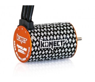 Konect Combo Brushless 1/10 : esc 50A + moteur 3652SL 4000KV + Carte prog.