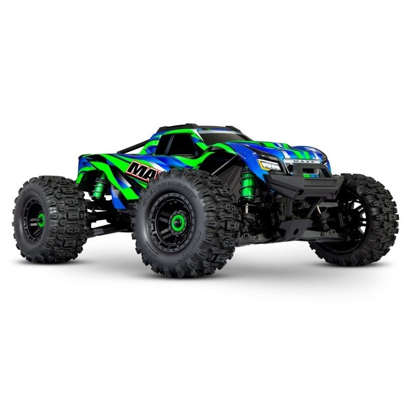 Traxxas wideMaxx 4S Brushless 4WD Green TQi TSM RTR - 89086-4