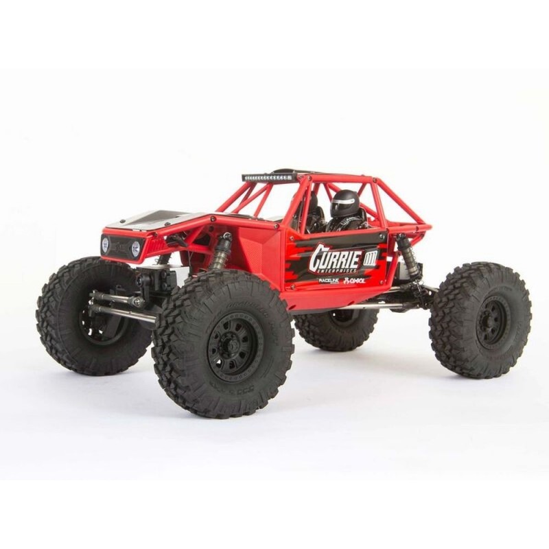 AXIAL Capra 1.9 Unlimited rosso 4WS 1/10 Currie Trail Buggy RTR Rosso