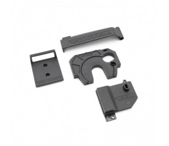 Supporto motore + coperchio della batteria + coperchio del ricevitore STX FUNTEK