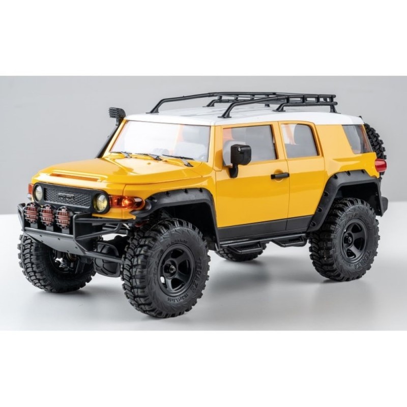 1/18 TOYOTA FJ CRUISER scaler RTR auto KIT Giallo