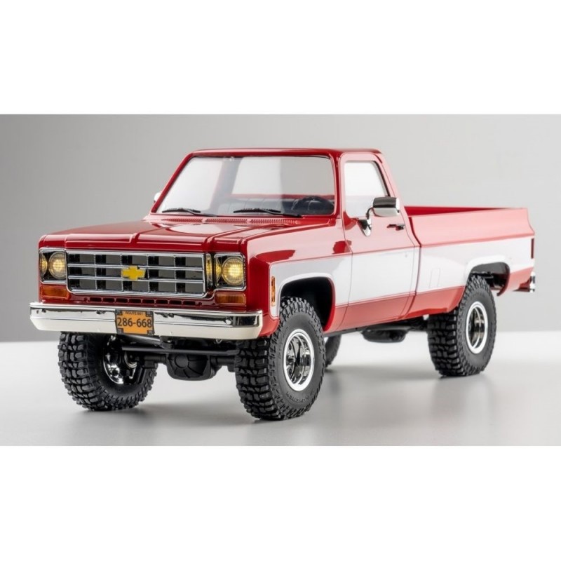 1/18 CHEVROLET CHEVY K-10 scaler RTR auto KIT Rosso