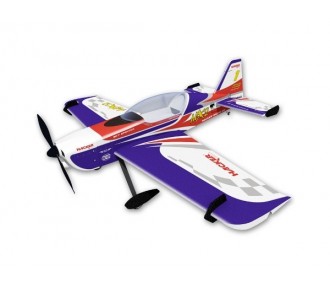 Avion Hacker model MX 2 bleu ARF env.1.20m