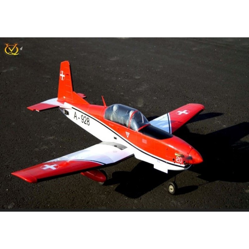 Aircraft VQ model PC - 7 . 46 approx. 1.50m