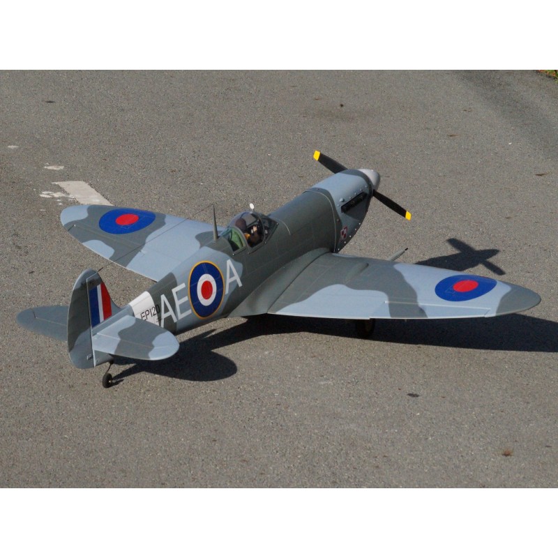 Modelo de avión VQ Spitfire 50. 1,54m