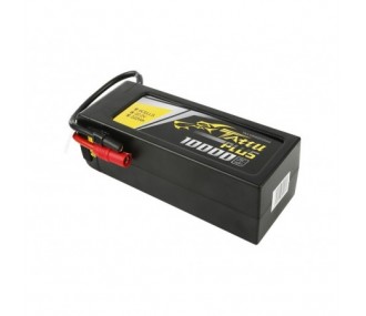 Akku Tattu Plus lipo 6S 22.2V 10000mAh 25C Steckdose AS150+XT150 plug