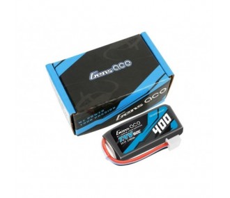 Batería Gen ace lipo 2S 7.4V 400mAh 60C jst plug