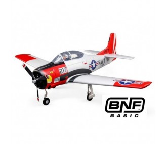 Avión E-flite T-28 Trojan BNF basic AS3X y Smart aprox.1.20m