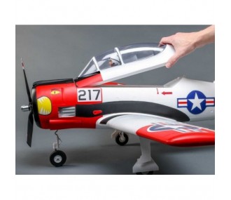 Avión E-flite T-28 Trojan BNF basic AS3X y Smart aprox.1.20m