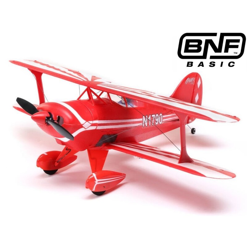 Avión E-Flite UMX Pitts S1S BNF Basic AS3X y Safe aprox.43cm