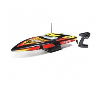 Barca Proboat Sonicwake V2 36 BL Rosso/Nero RTR