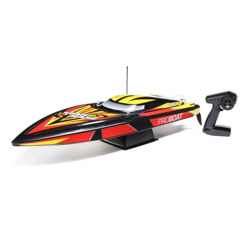 Bateau Proboat Sonicwake V2 36 BL Rouge/Noir RTR