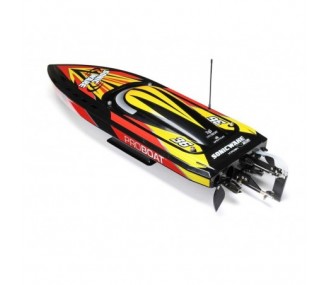 Barca Proboat Sonicwake V2 36 BL Rosso/Nero RTR