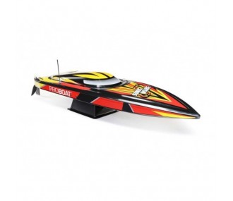 Barca Proboat Sonicwake V2 36 BL Rosso/Nero RTR